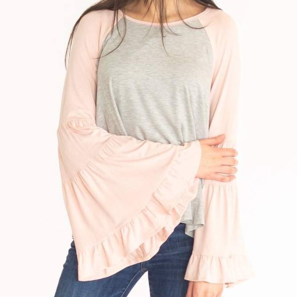 Raglan Tee Pink